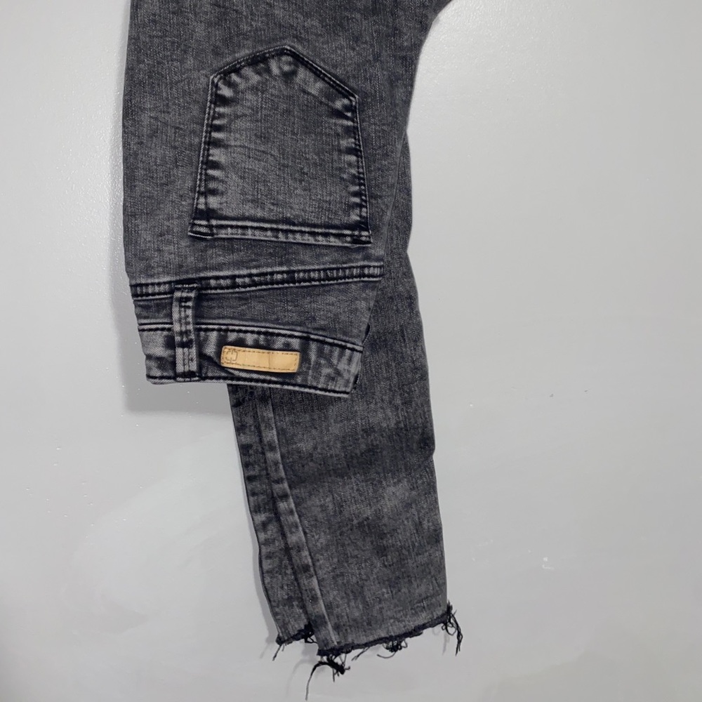 Women’s True Craft Faded Black Denim Skinny Jeans